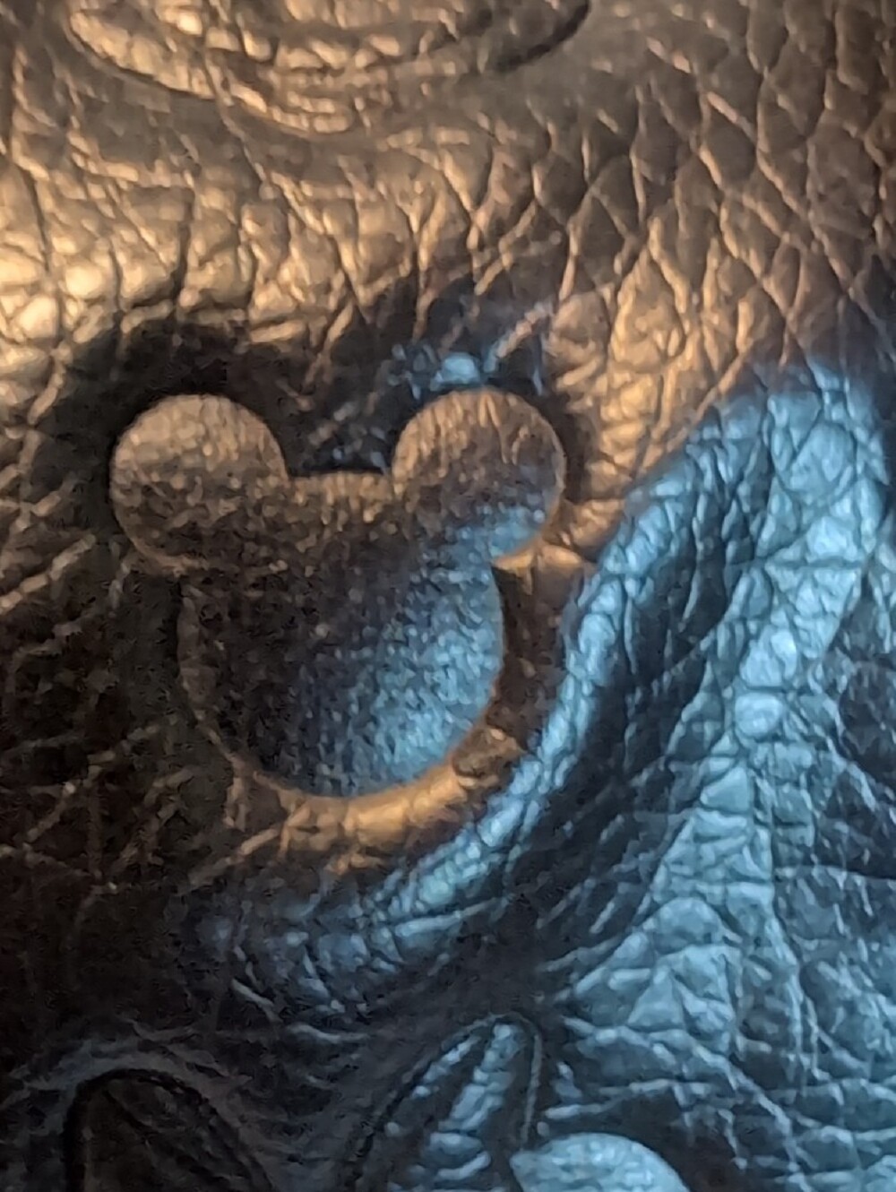 Loungefly Embossed Faux Leather Minnie And Mickey Mouse Purse - Picture 6 of 16